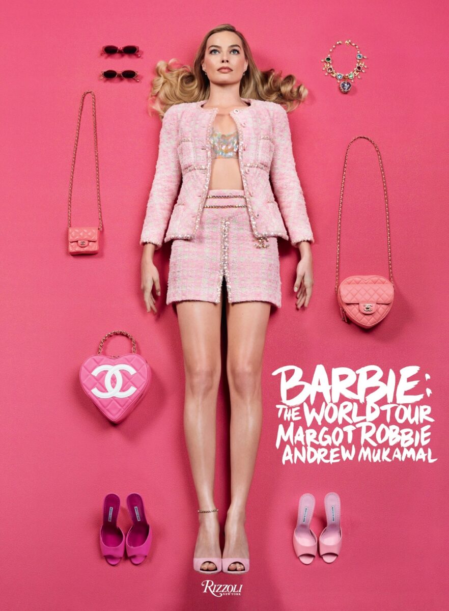 Image of the Barbie World Tour book cover. 