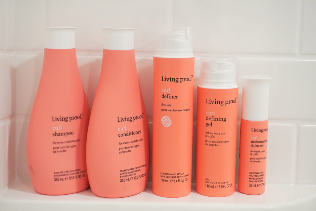 Image of the Living Proof® curl kit.