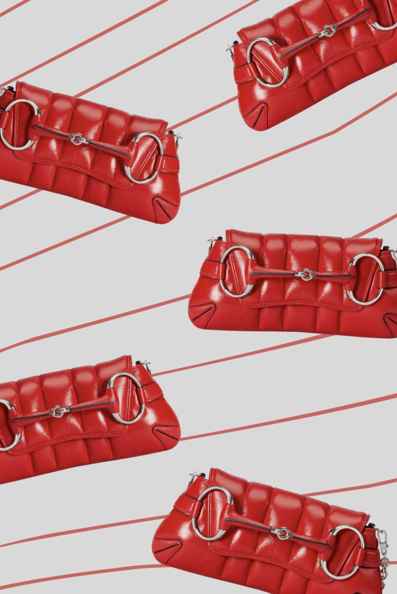 Image of the Gucci Horsebit Chain Bag.