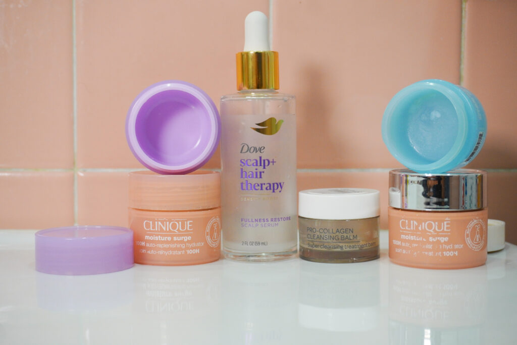 Image of empty beauty products