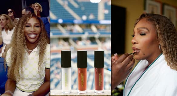 Blog image of Serena and her new lip collection