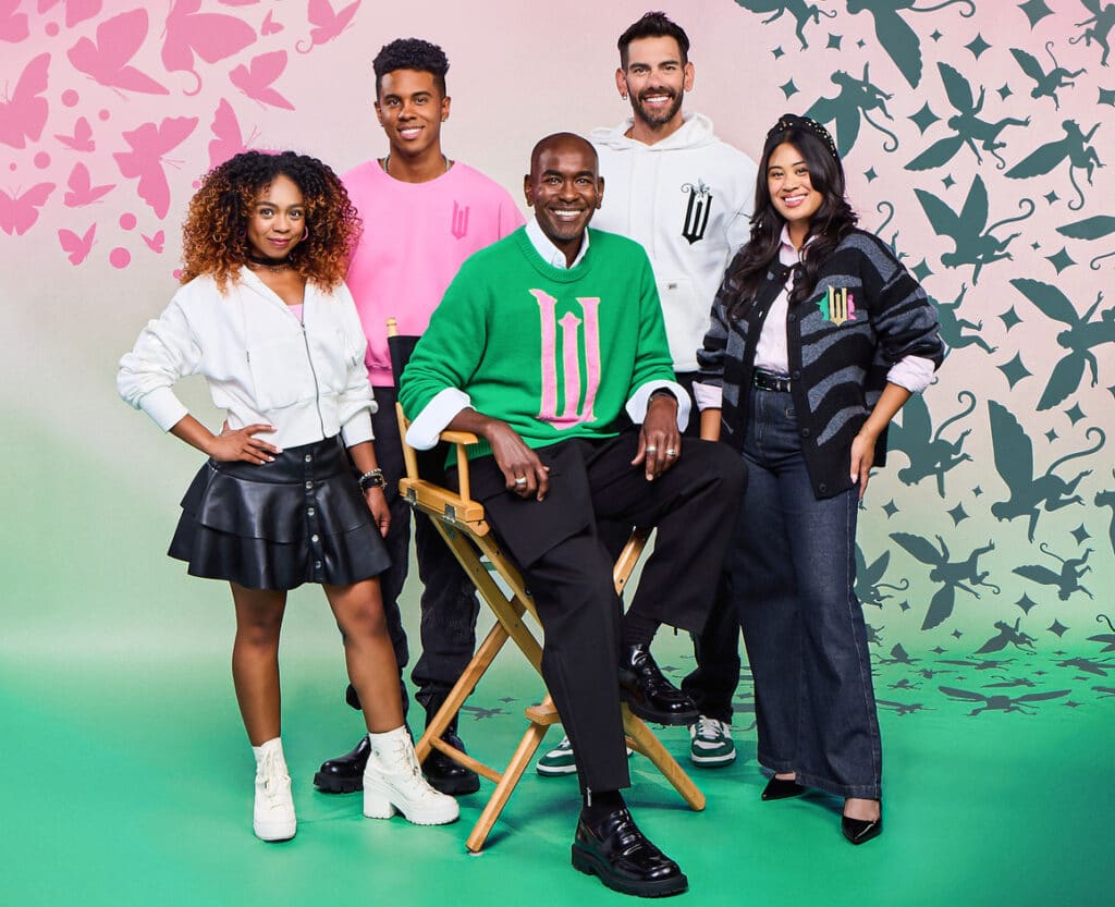 Image of Paul Tazewell and cast for the Wicked Target collection