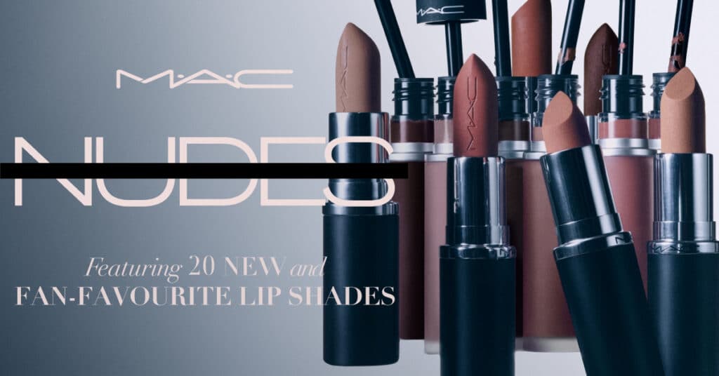 Image of the MAC Cosmetics Nude lipsticks