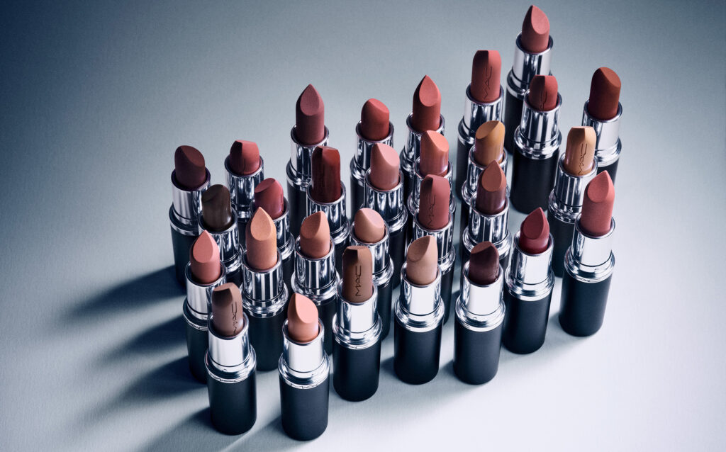 Image of the MAC Nude lipsticks