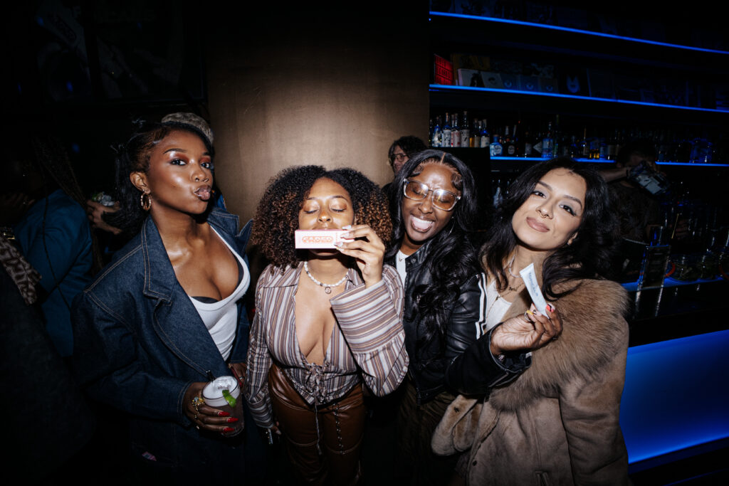 Image of guests at the Topicals Faded Fortune Party