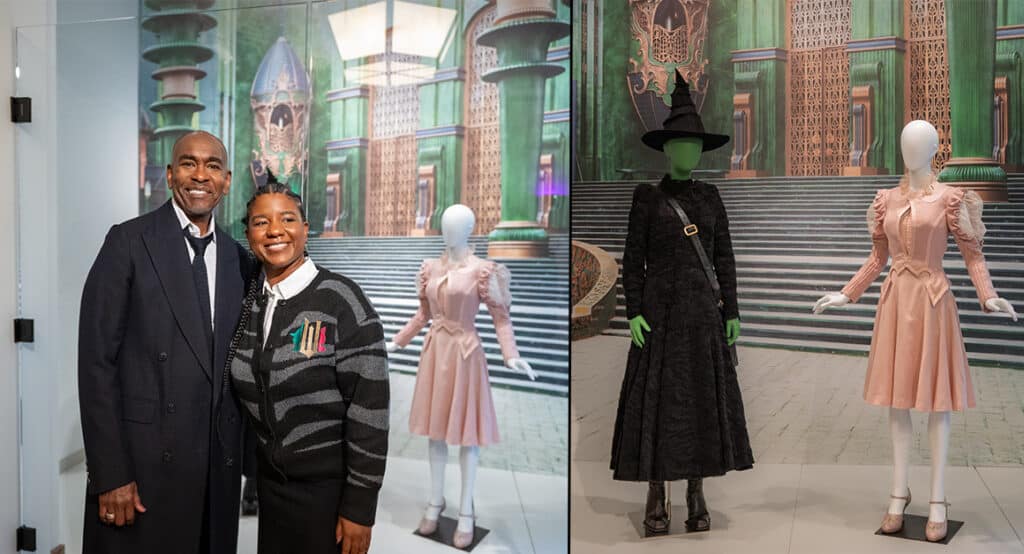 Image of me with Oscar-winning, Costume Designer, Paul Tazewell