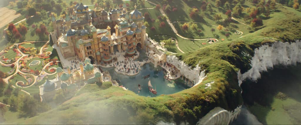 Image of a landscape view of Shiz University.